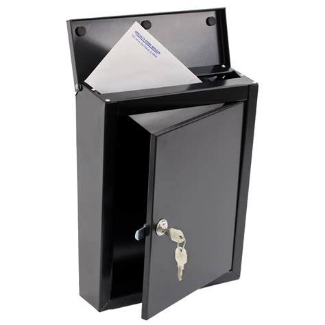 metal cash drop box|wall mounted drop boxes.